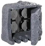 Gartensteckdose GARDEN SOCKET (BHT 19x20x20 cm) - BHT 19x20x20 cm