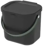 M&uuml;lleimer ALBULA schwarz (BHT 24x21x20 cm) - schwarz - BHT 24x21x20 cm