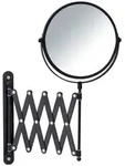 Wandspiegel EXCLUSIV (BHT 19x38,50x50 cm) - schwarz - BHT 19x38,50x50 cm