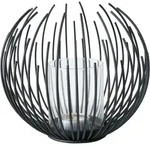 Windlicht CYLON (DH 18x16 cm) - schwarz - DH 18x16 cm