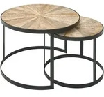Beistelltisch (DH 60x40 cm) - braun - DH 60x40 cm