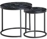 Beistelltisch (DH 50x45 cm) - schwarz - DH 50x45 cm