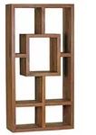 Regal MUMBAI (LBH 90x35x180 cm) - braun - LBH 90x35x180 cm