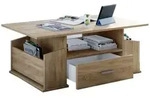 Couchtisch JUNATA (LBH 110x52x44 cm) - LBH 110x52x44 cm