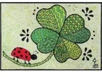 Fu&szlig;matte Gl&uuml;ck auf allen Wegen (BL 50x75 cm) - BL 50x75 cm