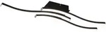 Deckenleuchte ROUTE (BHT 56x7x12 cm) - schwarz - BHT 56x7x12 cm