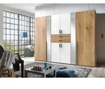 Kleiderschrank OCTAVIO (BHT 270x208x58 cm) - braun - BHT 270x208x58 cm