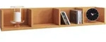 Wandregal HONSA (BHT 97x15x17 cm) - beige - BHT 97x15x17 cm