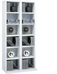 CD/DVD Regal MILANO (BHT 42x91,50x20 cm) - BHT 42x91,50x20 cm