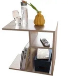 Beistelltisch (LBH 30x50x50 cm) - braun - LBH 30x50x50 cm