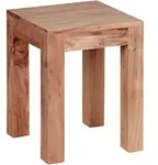 Beistelltisch MUMBAI (LBH 35x35x45 cm) - braun - LBH 35x35x45 cm