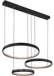 H&auml;ngeleuchte HALLI (LBH 76,70x50,30x150 cm) - schwarz - LBH 76,70x50,30x150 cm