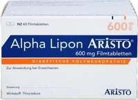 PZN-DE 06897698, Aristo Pharma Alpha Lipon Aristo 600mg 60 stk