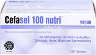 PZN-DE 07008795, Cefak Cefasel 100 nutri Selen Tabs Tabletten 200 stk