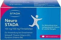 PZN-DE 00871255, STADA Consumer Health Neuro STADA Vitamin B1/ Vitamin B6 100mg/100mg