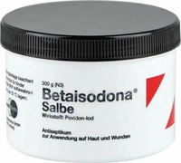 PZN-DE 03337214, HERMES Arzneimittel Betaisodona Salbe Tiegel 300 g, Grundpreis: