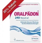 Oralp&auml;don 240 Neutral Elektrolytepulver