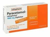 Paracetamol ratiopharm 1000mg Zäpfchen