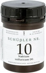 PZN-DE 10990653, Apofaktur e.K Sch&uuml;ssler Nummer 10 Natrium sulfuricum D6 Tabletten