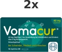 PZN-DE 03815211, Hexal Vomacur 40 mg Z&auml;pfchen (10 stk)