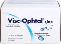PZN-DE 00646423, Dr. Robert Winzer Pharma Visc Ophtal sine Augengel (120X0.6 ml),