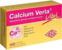 PZN-DE 00828383, Verla-Pharm Arzneimittel Calcium Verla Vital Filmtabletten 100 stk
