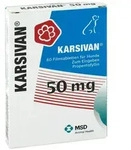 Karsivan 50 veterin&auml;r Filmtabletten