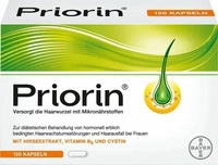 PZN-DE 04002065, Bayer Vital Priorin Kapseln bei Haarausfall (120 stk)