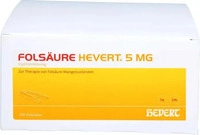 PZN-DE 04375458, Hevert-Arzneimittel Fols&auml;ure Hevert 5 mg Ampullen 100X2 ml,