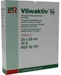 Vliwaktiv Ag Aktivkohle Saugkomp.m.silber 20x20 cm