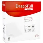 Dracot&uuml;ll Sil.10x10 cm silikonbes.Wundkont.Aufl.