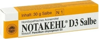 PZN-DE 03685748, SANUM-KEHLBECK Notakehl D3 Salbe 30 g, Grundpreis: &euro; 345,- / kg