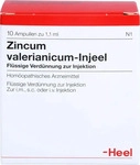 PZN-DE 01149997, Biologische Heilmittel Heel Zincum Valerianicum Injeel Ampullen 10