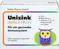 PZN-DE 05489313, K&ouml;hler Pharma Unizink Immun Plus Kapseln 1X30 stk