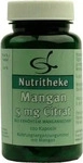 PZN-DE 10708094, 11 A Nutritheke Mangan 5 mg Citrat Kapseln 120 stk