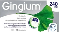 PZN-DE 14171202, Hexal Gingium 240 mg Filmtabletten (40 stk)