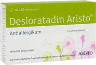 PZN-DE 11294329, Aristo Pharma Desloratadin Aristo 5mg 100 stk