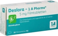 PZN-DE 12546738, Deslora - 1 A Pharma 5 mg Filmtabletten 20 stk