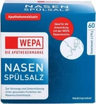 PZN-DE 13712363, WEPA Apothekenbedarf Wepa Nasensp&uuml;lsalz 60X2.95 g, Grundpreis: