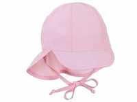 Sterntaler - Schirmmütze BABY BASIC mit Nackenschutz in rosa, Gr.45