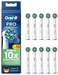 Oral-B Pro CrossAction Zahnb&uuml;rstenk&ouml;pfe 10 St&uuml;ck wei&szlig;