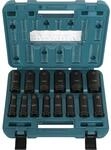 Makita E-16586 Impact Black 1/2 Zoll Schlagnuss-Set 14-teilig
