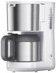 Braun PurShine KF1505 WH Filterkaffeemaschine wei&szlig;