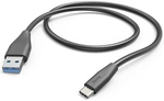 Hama Ladekabel, USB-A - USB-C, 1,5 m, Schwarz