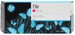HP No. 738 Tintenpatrone magenta