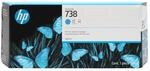 HP No. 738 Tintenpatrone cyan