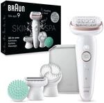 Braun Silk-&eacute;pil 9 SkinSpa 9-080 Epilierer wei&szlig;/rosa
