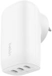 Belkin BoostCharge USB-C-Ladeger&auml;t 67W 3-Port PPS wei&szlig;
