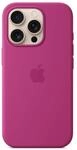 Apple Silikon Case mit MagSafe f&uuml;r iPhone 16 Pro fuchsia
