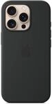 Apple Silikon Case iPhone 16 Pro mit Magsafe schwarz